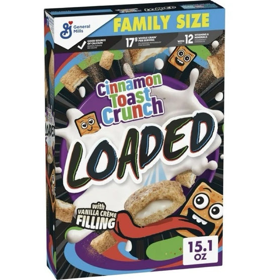 Cereal Cinnamon Toast Crunch Loaded 428g