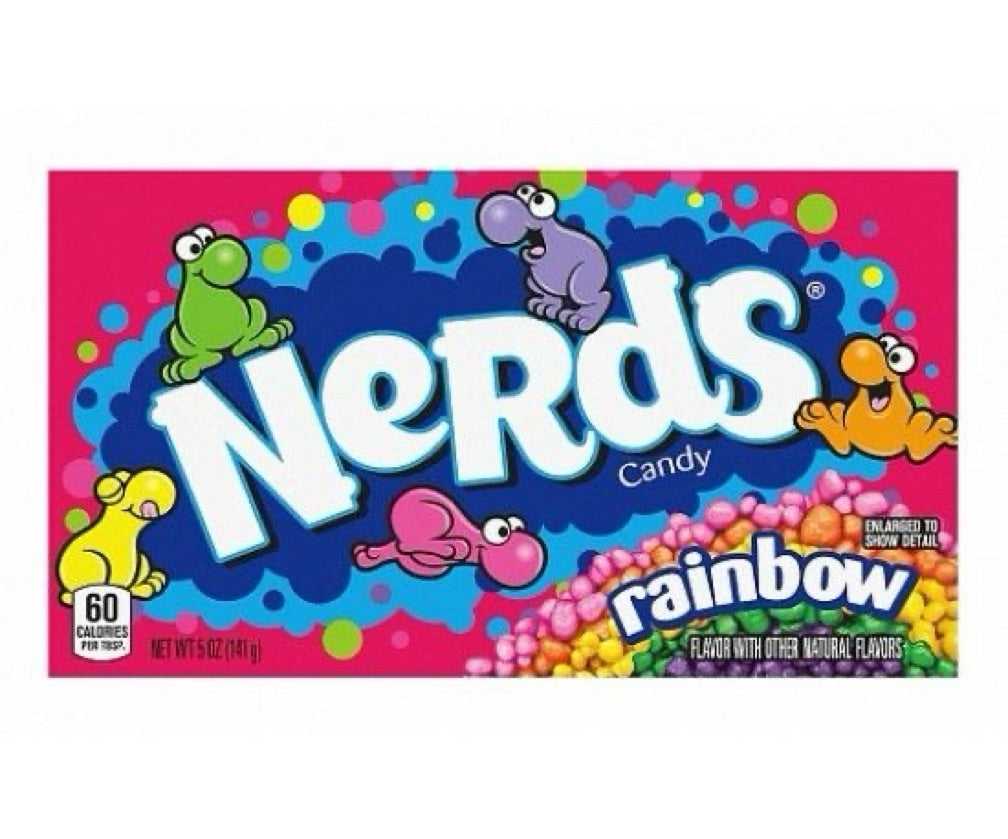 Dulces Nerds Rainbow 140g