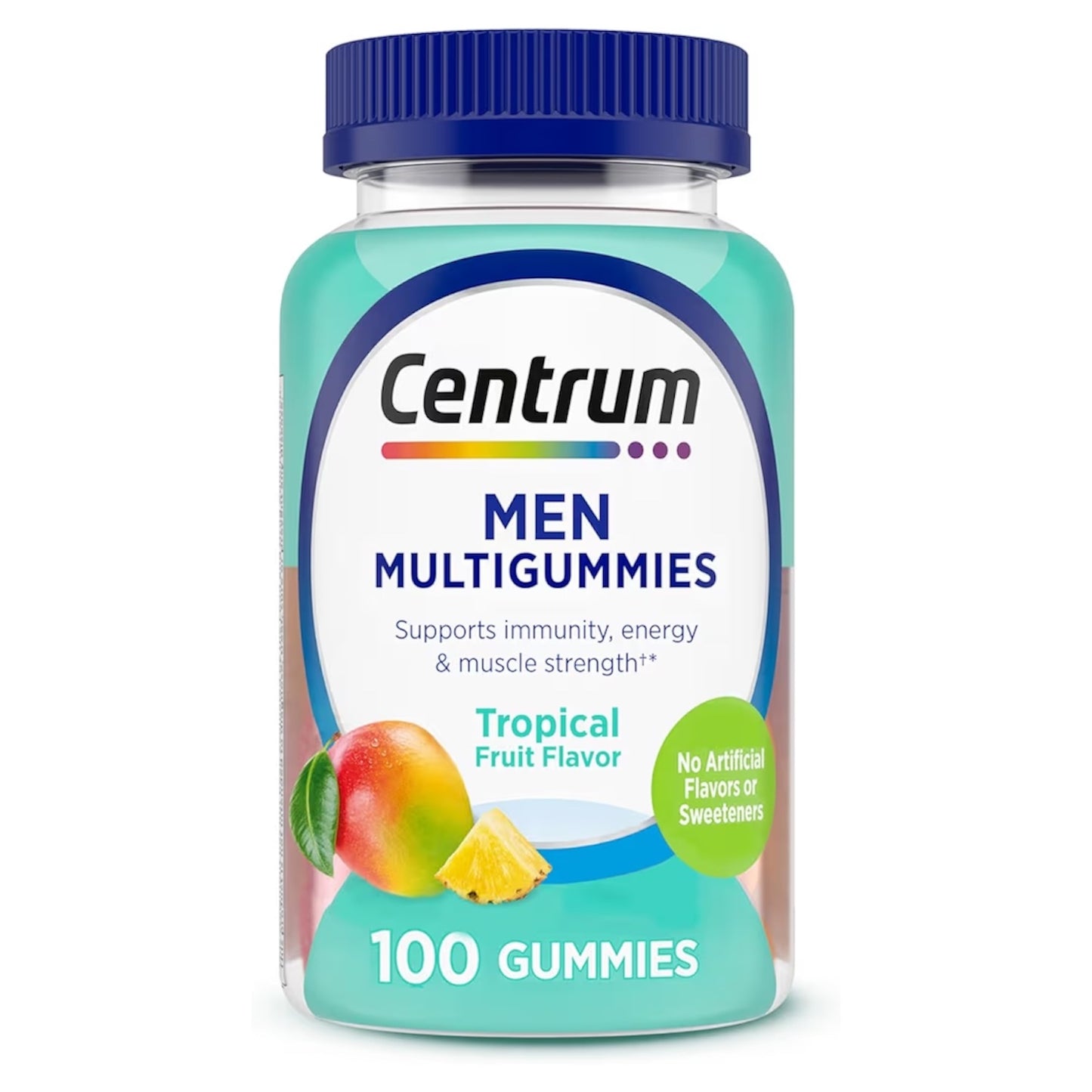 MEN MULTI: Gomitas Centrum Multi Gummies Tropical x100 Unidades