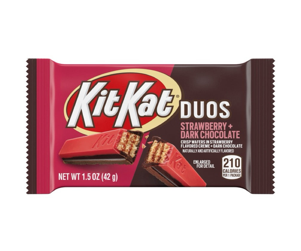 Kit Kat Duos: Fresa + Chocolate Oscuro