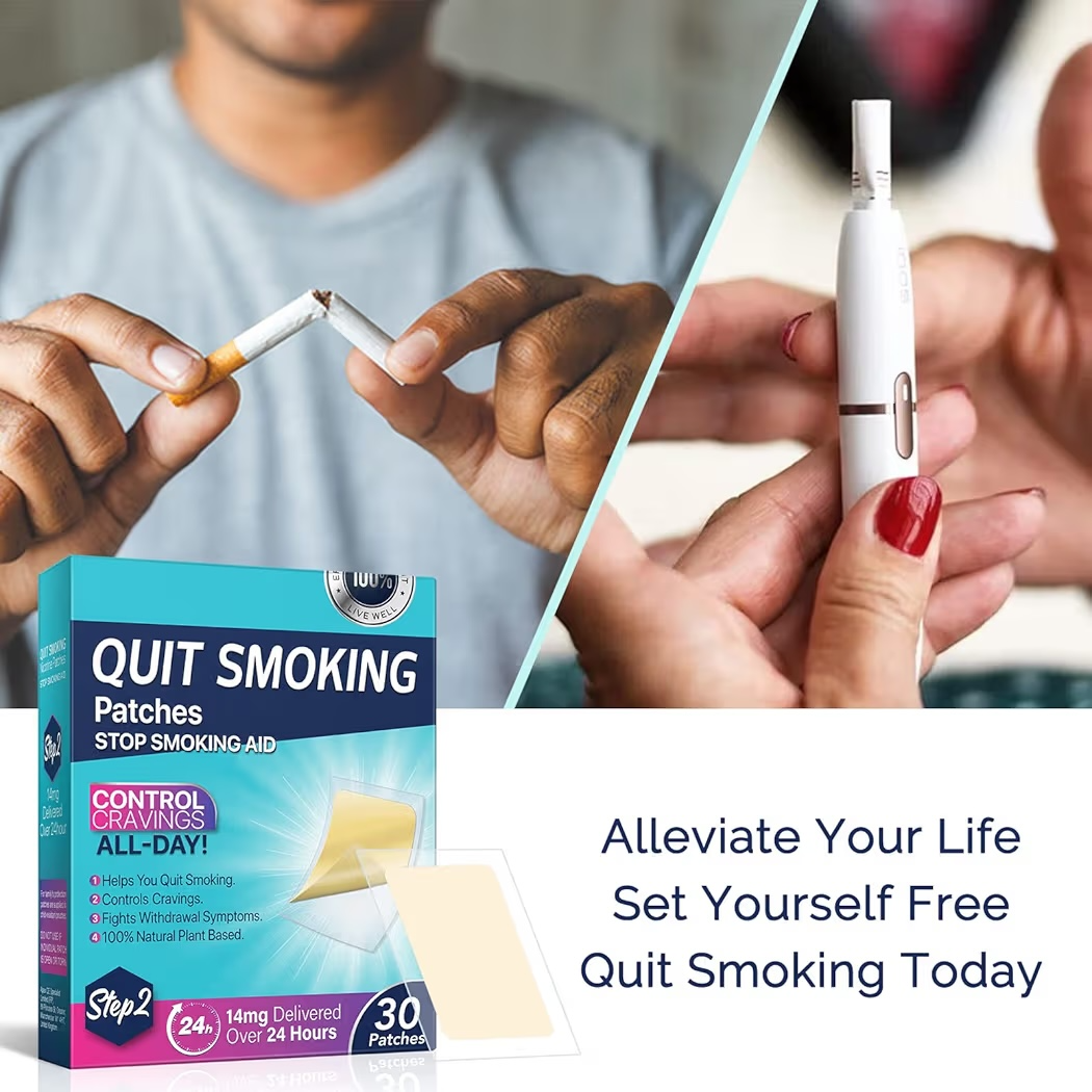 QUIT SMOKING: Parches Step 2 Stop Smoking Aid 14mg x30 Unidades