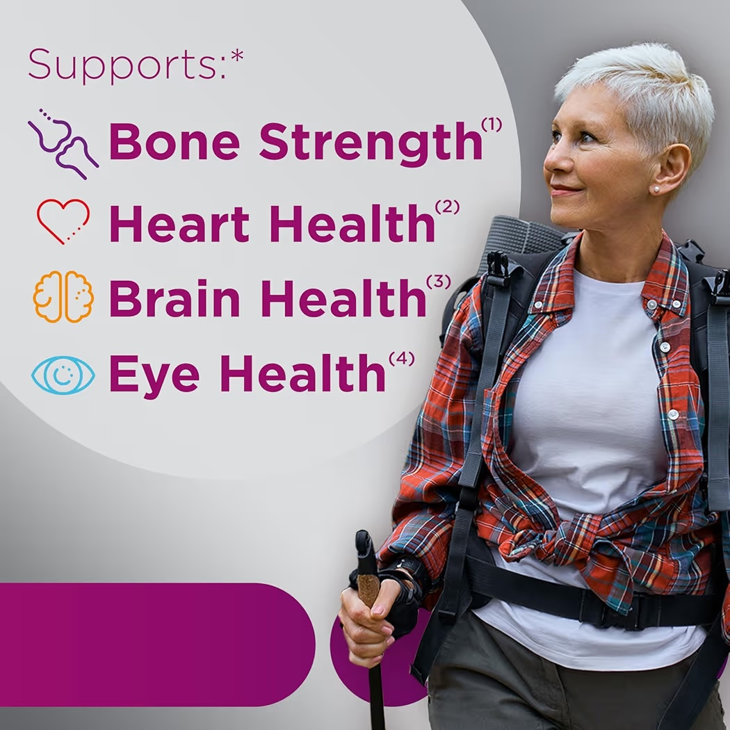 +50 WOMEN MULTI: Gomitas Centrum Multi Gummies Frutal x140 Unidades