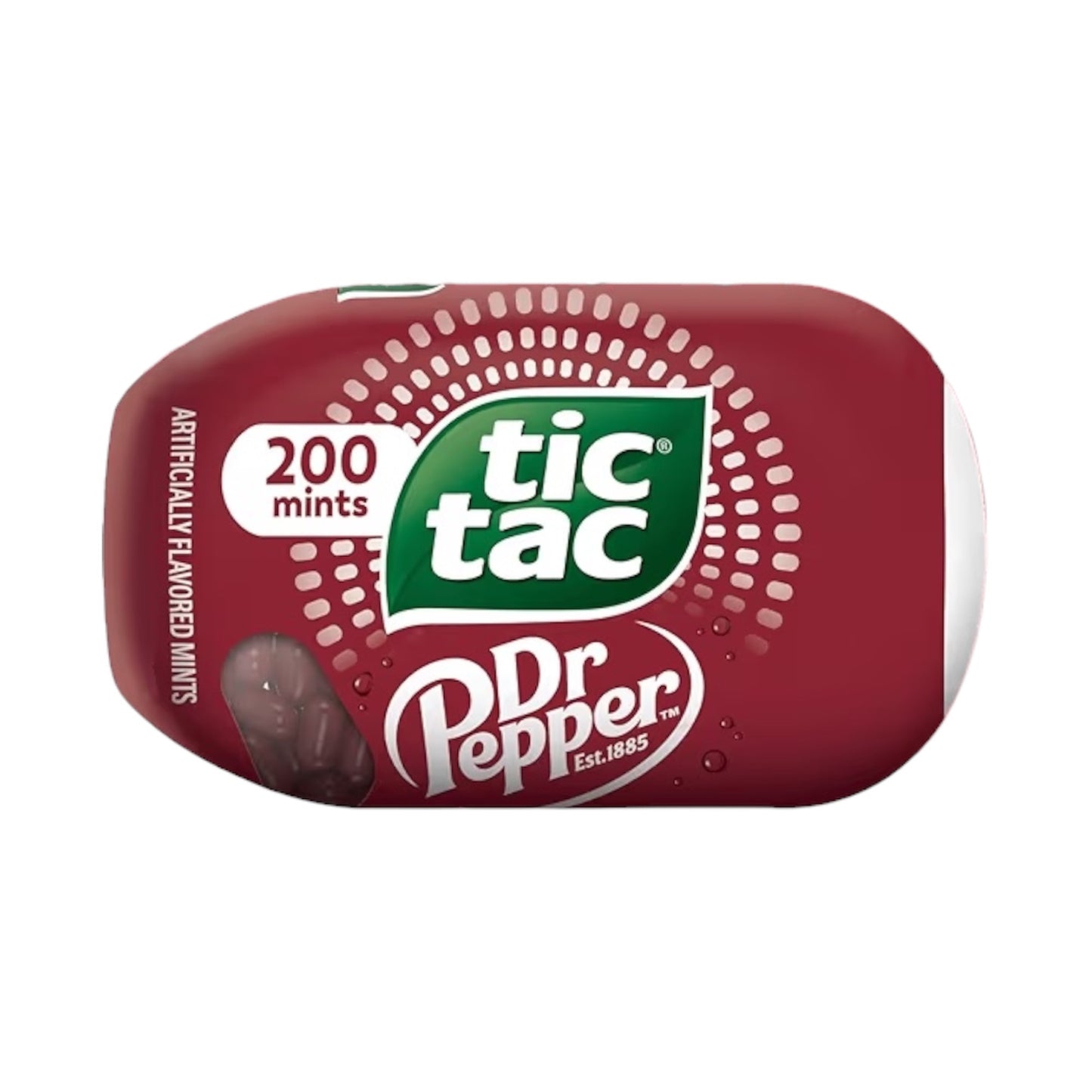 EDICIÓN LIMITADA: Mentas Tic Tac Dr Pepper x200 Unidades - 96g