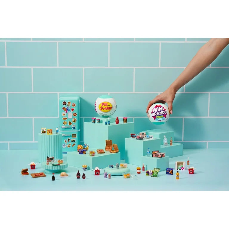 Cápsula Sorpresa Zuru Mini Brands Fill The Fridge Serie 1 Coleccionables
