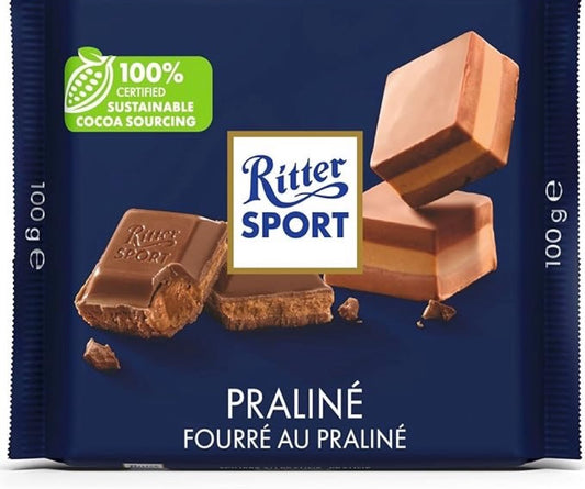 Ritter Sport Praliné Fourré Au Praliné 100g