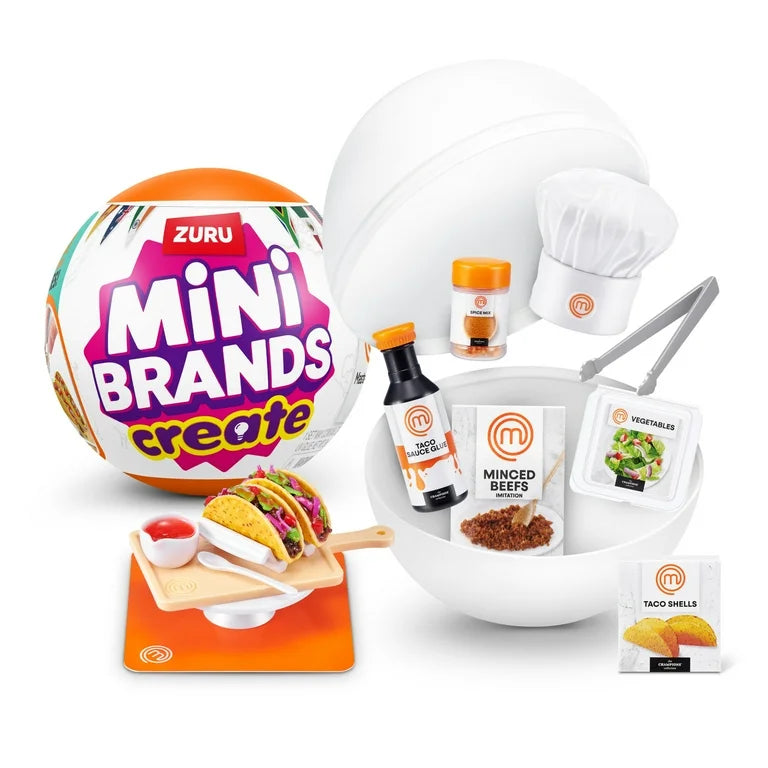 Cápsula Sorpresa Zuru Mini Brands Create MasterChef Serie 2 Coleccionables