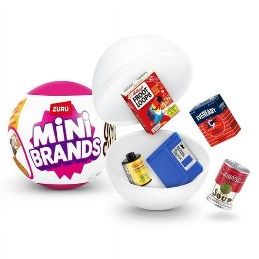Cápsula Sorpresa Zuru Mini Brands Productos Retro Coleccionables