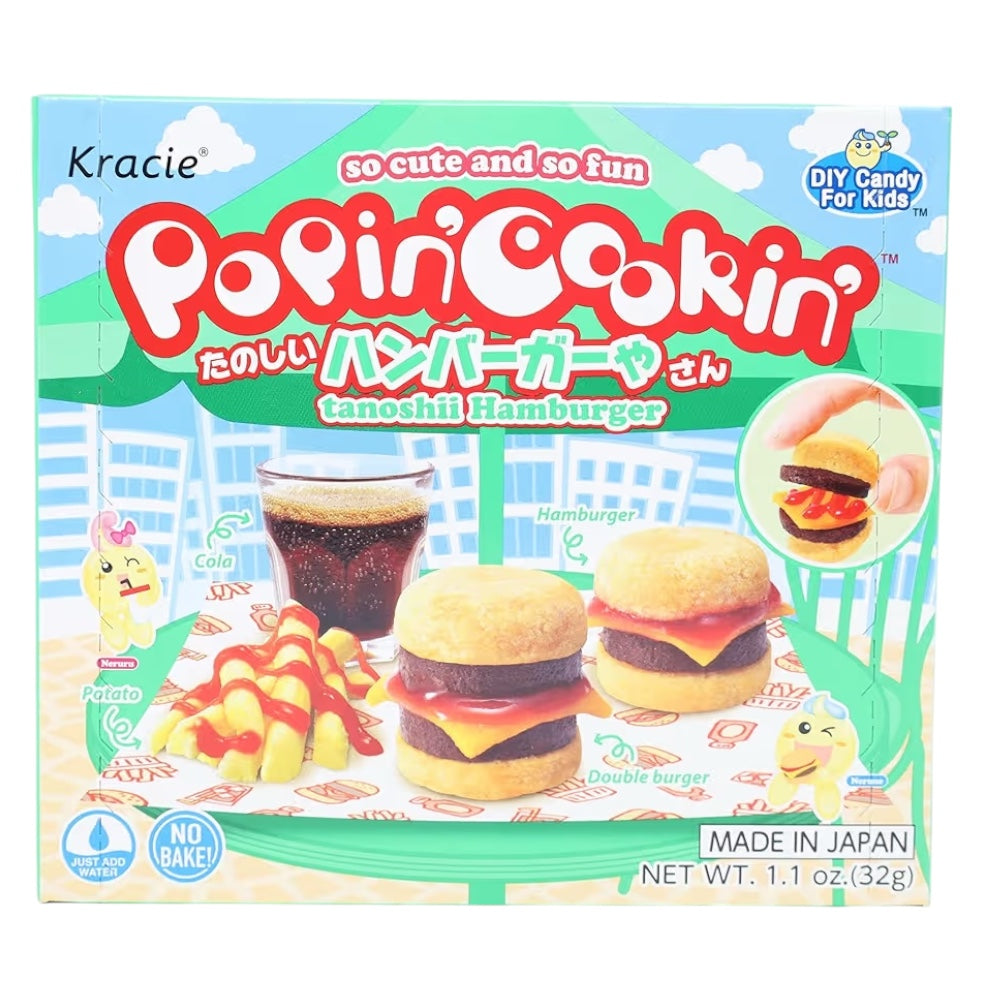 Popin’ Cookin’ Candy Kit Hamburguesas