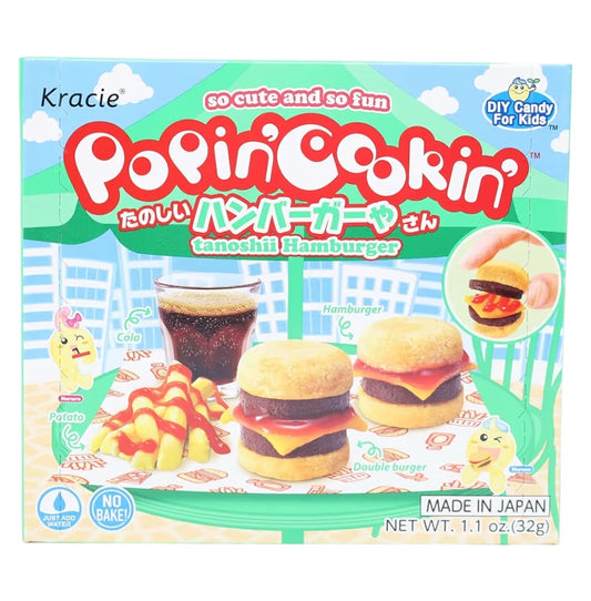 Popin’ Cookin’ Candy Kit Hamburguesas