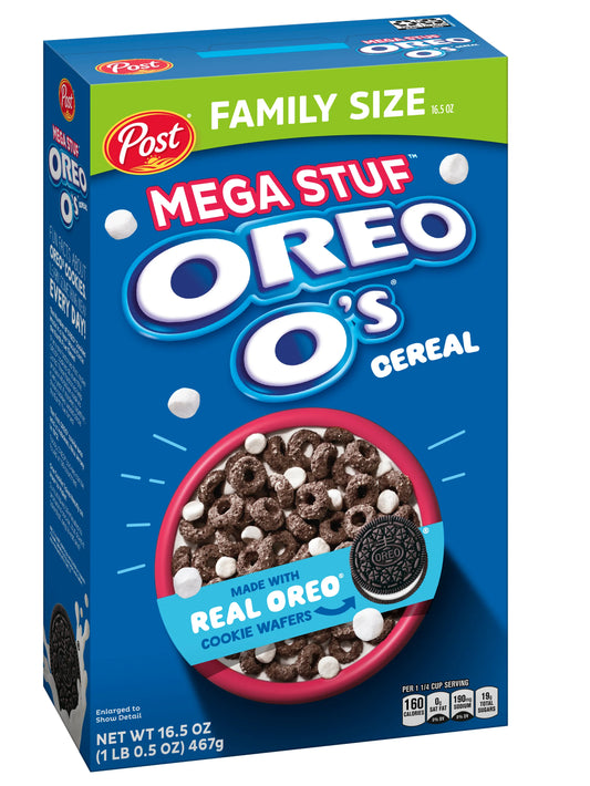 Cereal Oreo O’s Tamaño Familiar 482g