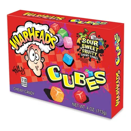 Warheads Cubes Sour Sweet & Fruity 113g