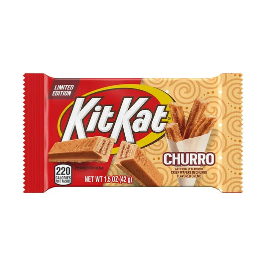 EDICIÓN LIMITADA: Kit Kat Churro Tamaño King Size 85g