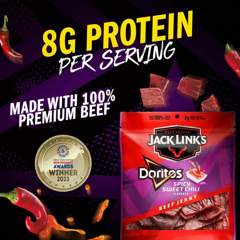 Jack Link’s Beef Doritos Spicy Sweet Chili 8g Proteína 75g