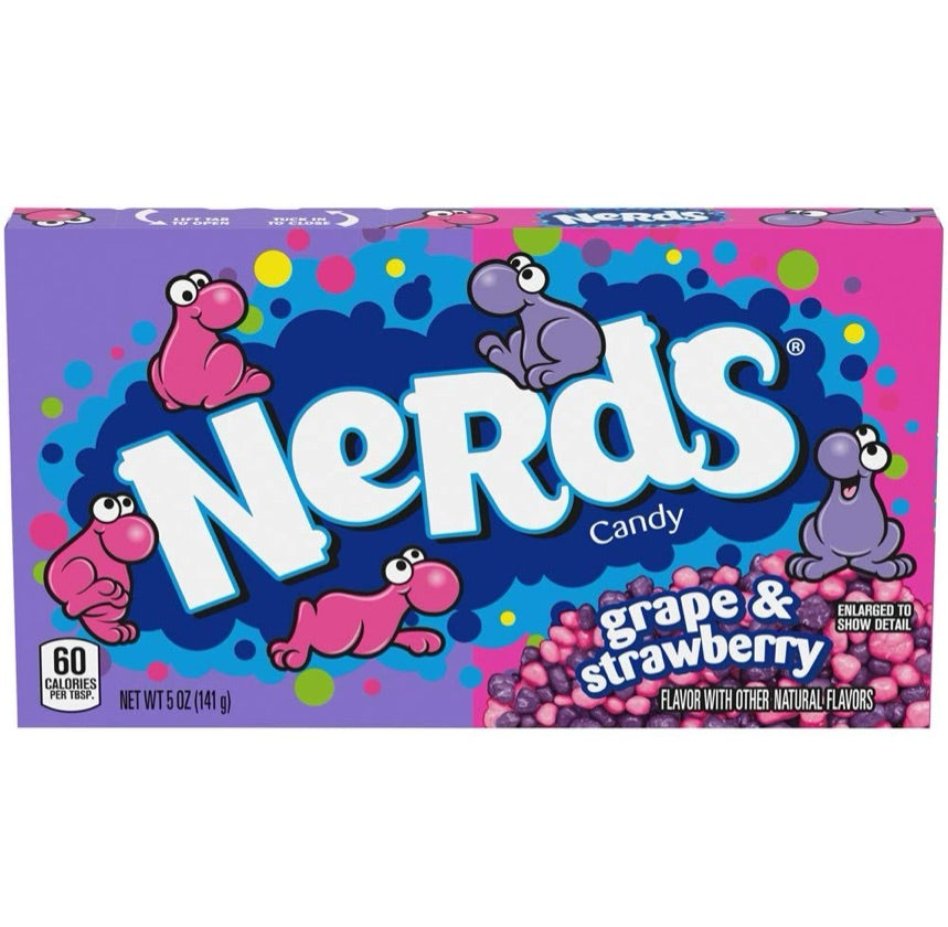 Nerds Uva y Fresa 140g