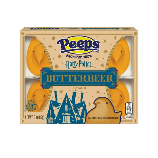 EDICIÓN LIMITADA: Marshmallow Peeps Harry Potter Butterbeer x10 Unidades - 85g