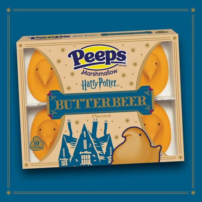 EDICIÓN LIMITADA: Marshmallow Peeps Harry Potter Butterbeer x10 Unidades - 85g