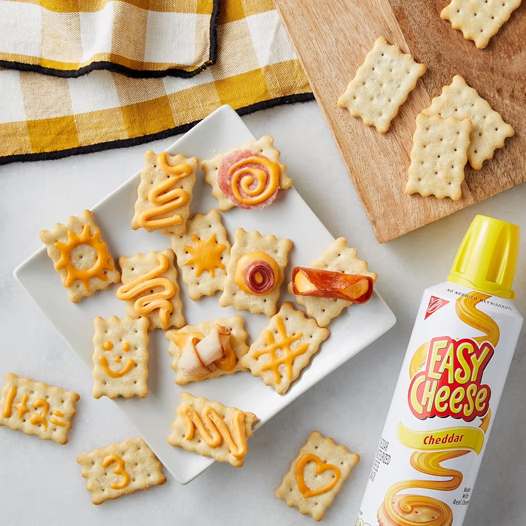 Spray Easy Cheese Queso Cheddar 226g