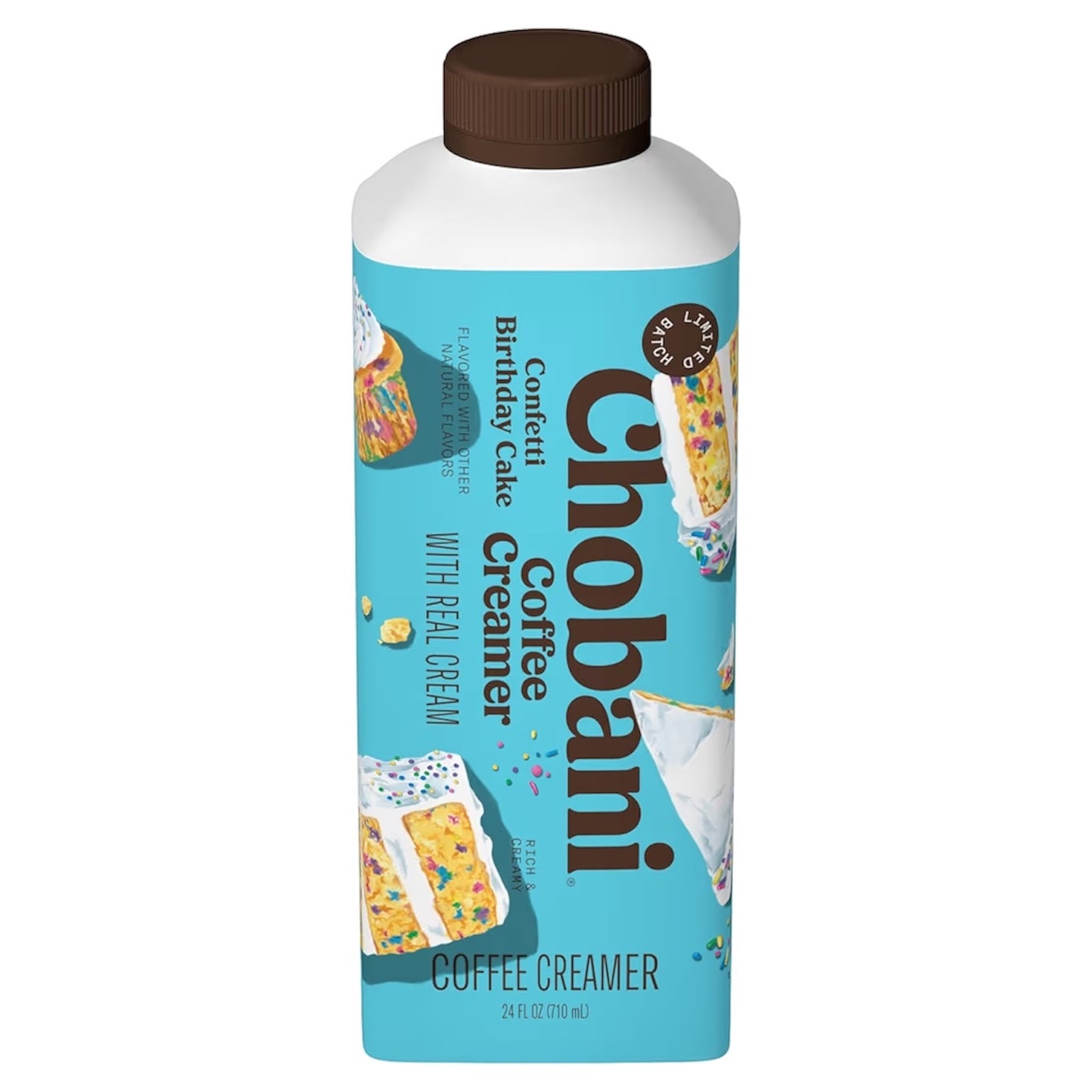 Crema Café Chobani Creamer Confetti Birthday Cake 710 mL