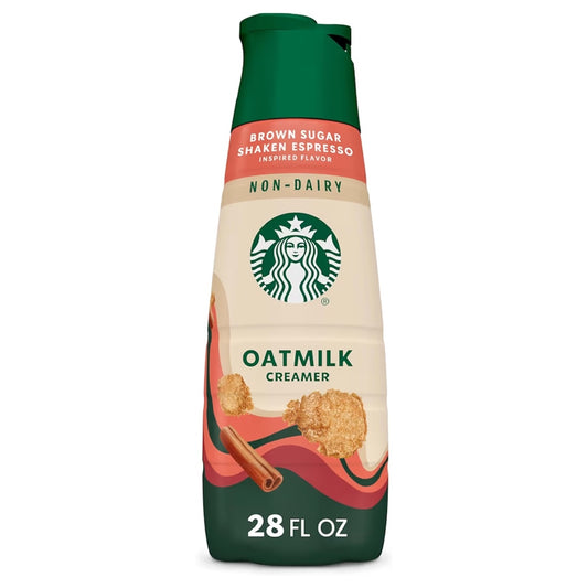 Crema Café Starbucks Oatmilk Creamer Brown Sugar Shaken Espresso 828 mL