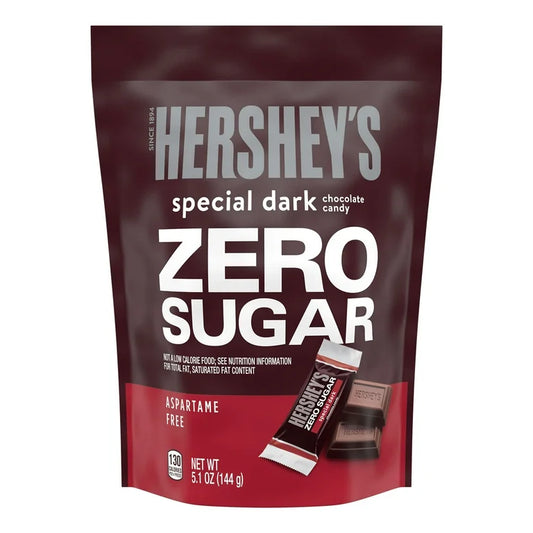 Chocolates Hershey’s Sin Azúcar Special Dark Tamaño Grande 144g