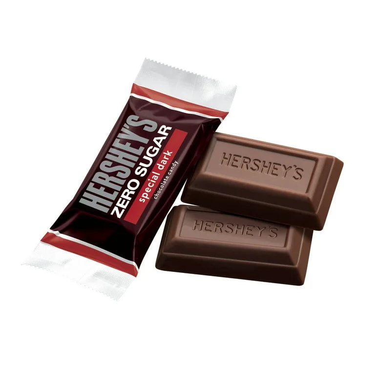 Chocolates Hershey’s Sin Azúcar Special Dark Tamaño Grande 144g