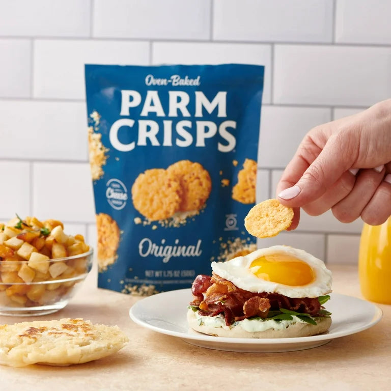Galletas Horneadas Parm Crisps Proteína Parmesano Original 50g