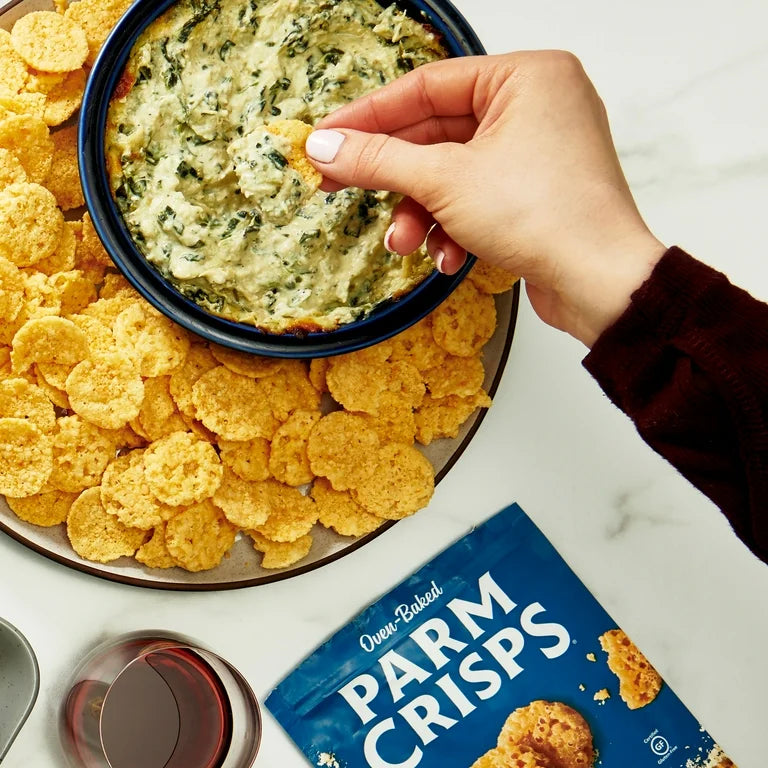 Galletas Horneadas Parm Crisps Proteína Parmesano Original 50g