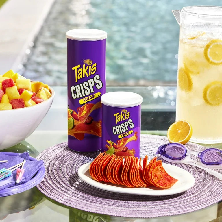 Papas Picantes Takis Crisps Fuego Extreme 155g