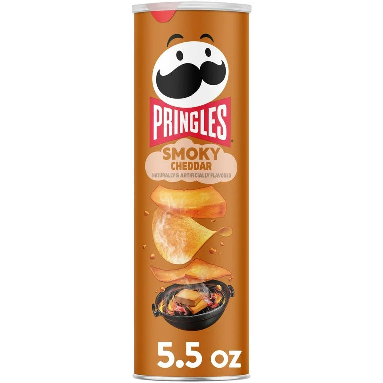 Pringles Smoky Cheddar Ahumado 155g