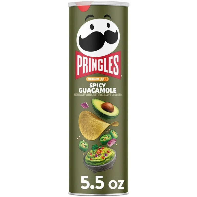 Pringles Spicy Guacamole Medium 155g