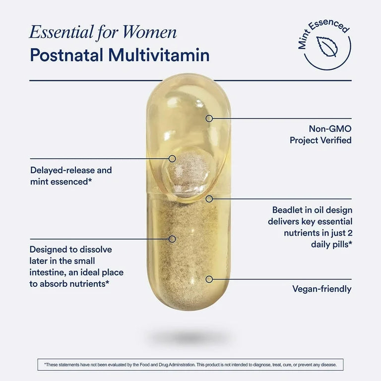POSTNATAL: Cápsulas Veganas Ritual Multivitamínico Posparto x60 Unidades