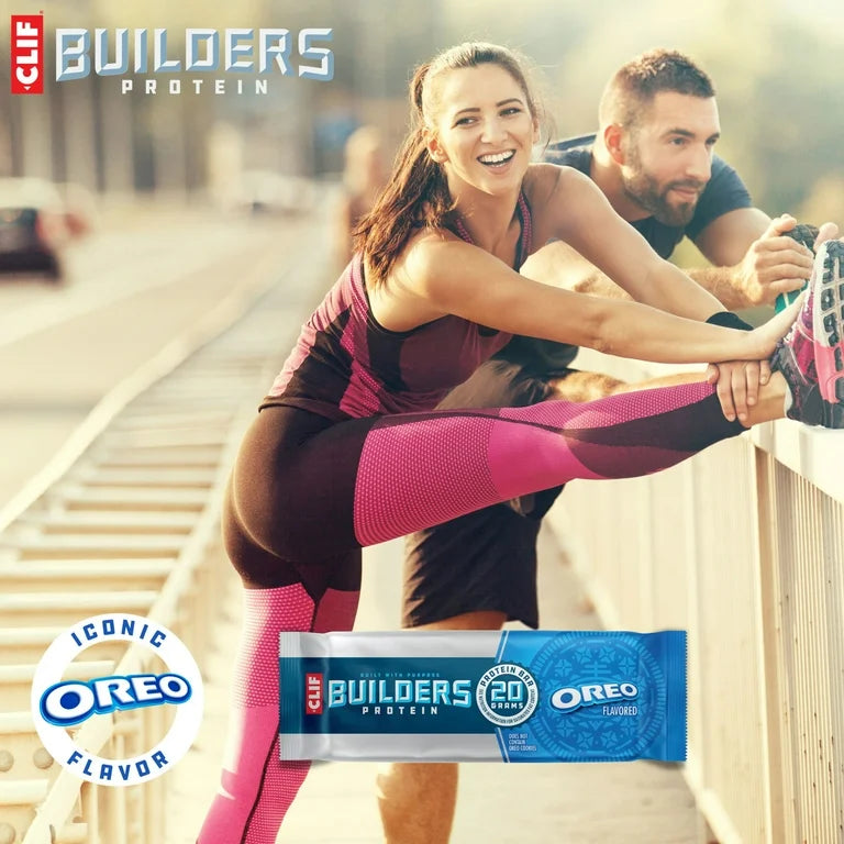 Barras Proteína CLIF Builders Oreo x6 Unidades - 408g