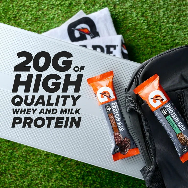 Barras Proteína Gatorade Chocolate Chip x6 Unidades - 480g