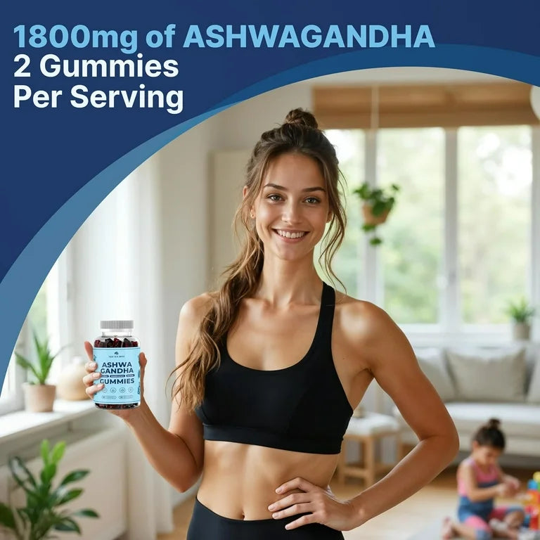 ASHWAGANDHA: Gomitas True Sea Moss x60 Unidades