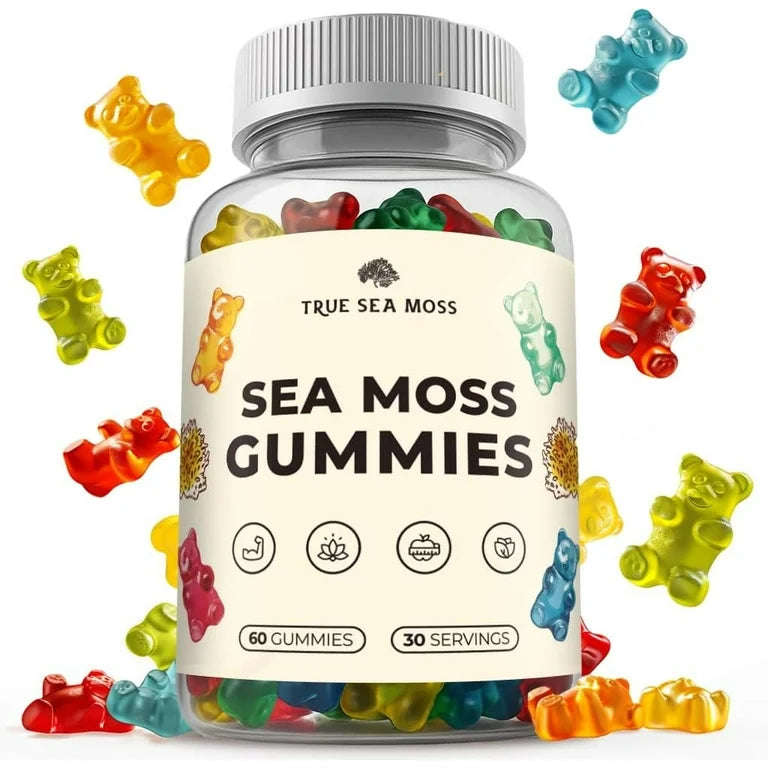 SEA MOSS: Gomitas True Sea Moss x60 Unidades