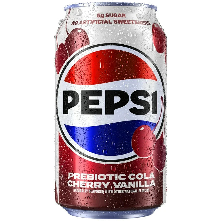 Pepsi Prebiotic Cola Cherry Vanilla 355 mL