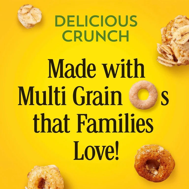 Granola Cheerios Apple Cinnamon Fibra 297g