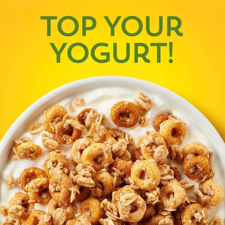 Granola Cheerios Apple Cinnamon Fibra 297g
