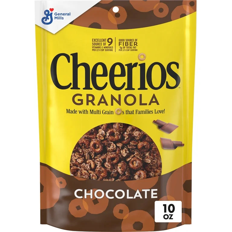 Granola Cheerios Chocolate Fibra 297g