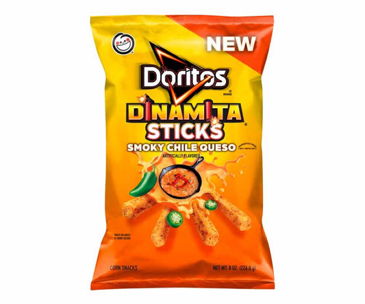 Doritos Dinamita Sticks Smoky Chile Queso Grande 255g