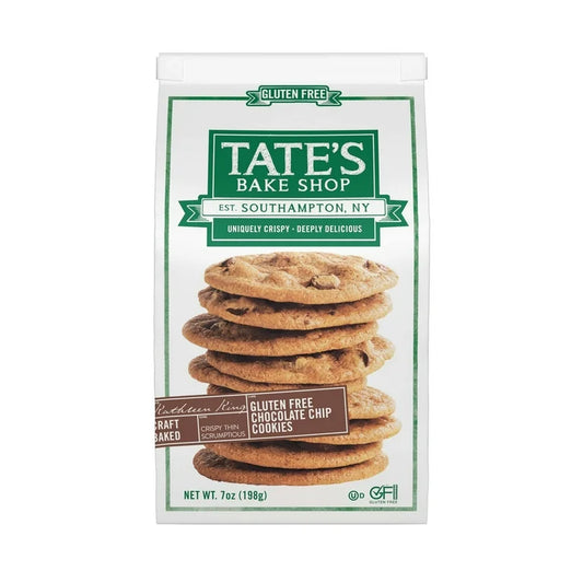 Galletas Tate’s Bake Shop Chocolate Chip Sin Gluten Tamaño Grande 198g