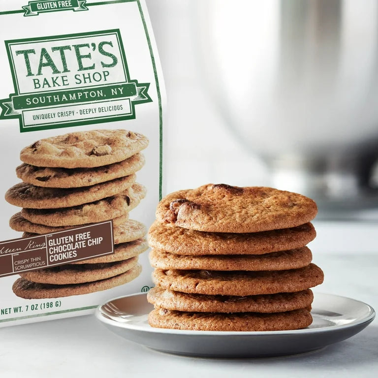 Galletas Tate’s Bake Shop Chocolate Chip Sin Gluten Tamaño Grande 198g