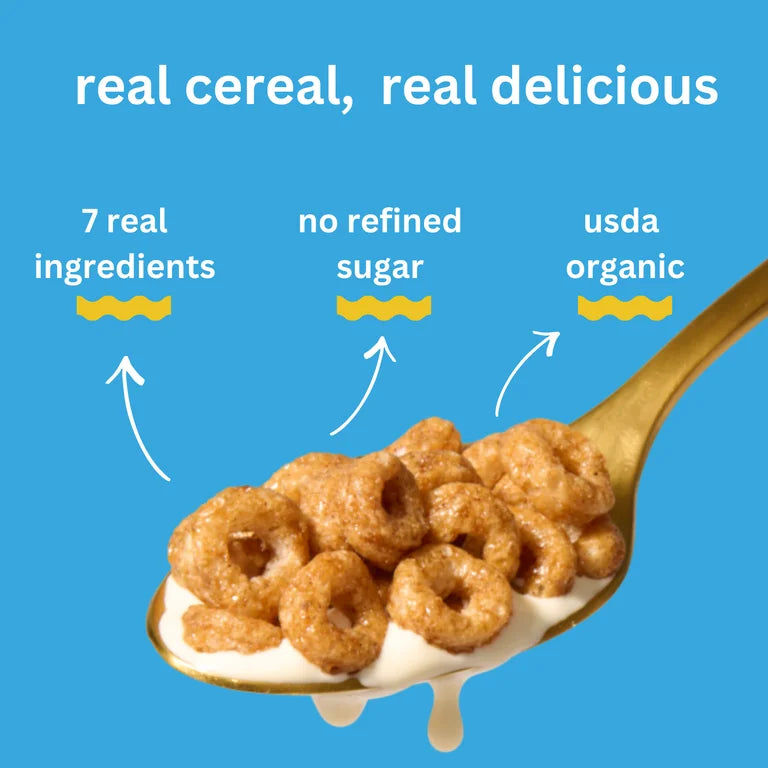 Cereal Orgánico Lovebird Grain Free Honey O’s 198g