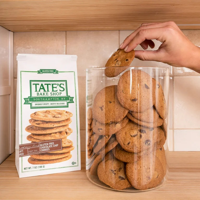 Galletas Tate’s Bake Shop Chocolate Chip Sin Gluten Tamaño Grande 198g