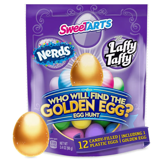 EASTER: Huevos Pascua Surtidos Easter Golden Egg Candy x12 Unidades - 96g