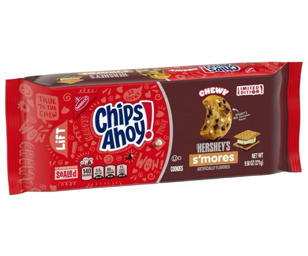 Chips Ahoy! Edición Limitada Hershey’s S’More Tamaño Grande 271g