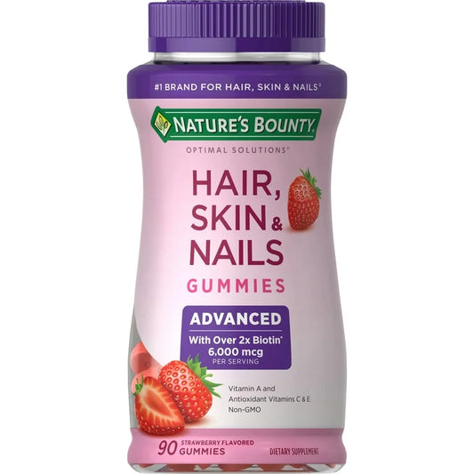 Nature’s Bounty Hair, Skin and Nails Gomitas Fresa Advanced x90