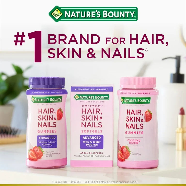 Nature’s Bounty Hair, Skin and Nails Gomitas Fresa Advanced x90