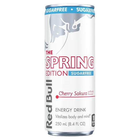 Red Bull Energy Spring Edition Cherry Sakura Sin Azúcar 250 mL