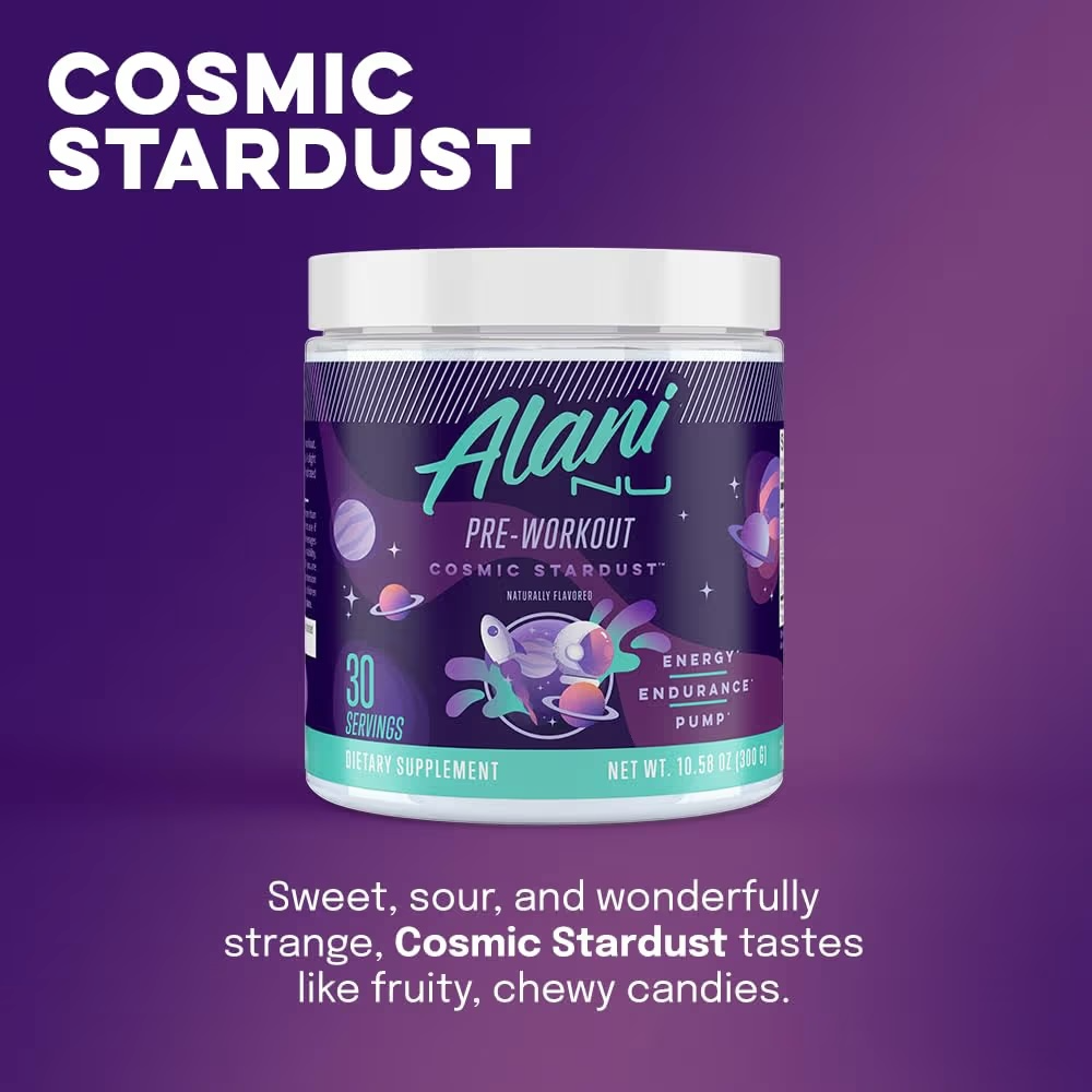 Suplemento Pre-Entreno Alani Nu Cosmic Stardust 300g
